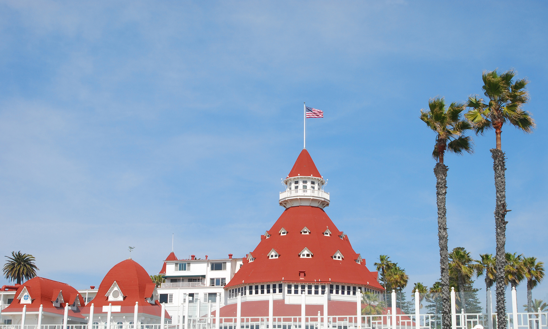 Hotel Del, Coronado Island, San Diego